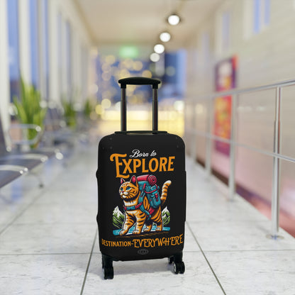 Travel Luggage Cover - Destination Everywhere, Vacation, Abroad