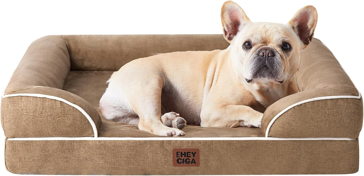The Pooch Palace: Where Your Medium-Sized Furball Can Snooze Like Royalty on a Waterproof Cloud with a Side of Non-Slip Shenanigans!