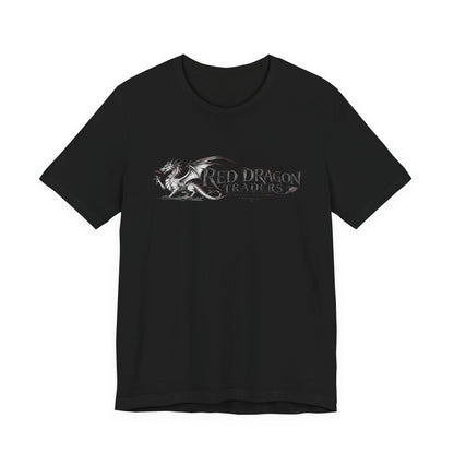 Red Dragon Traders Logo Tee - Vintage Dragon Graphic T-Shirt