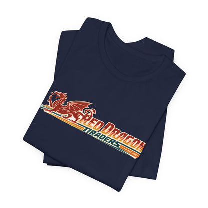Red Dragon Traders Logo Tee — Vintage Dragon Graphic T-Shirt