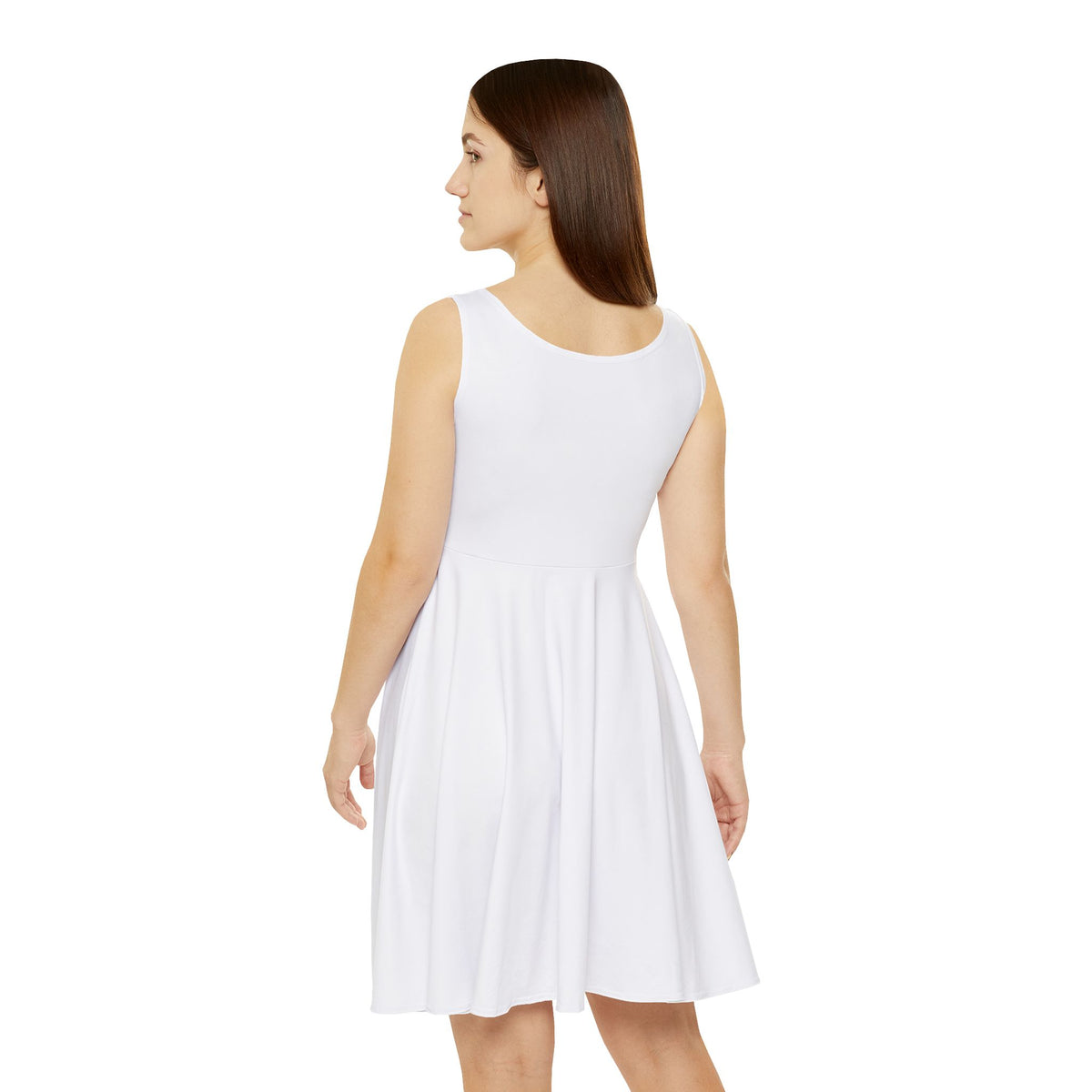 Conscious Clothing Skater Dress – Watercolor AOP, all over prints product image 4.