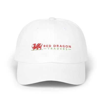 Classic Red Red Dragon Traders Logo