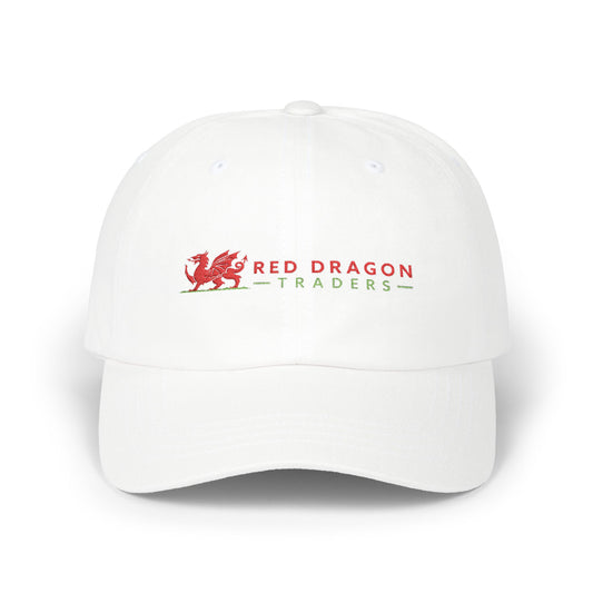 Classic Red Red Dragon Traders Logo
