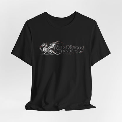 Red Dragon Traders Logo Tee - Vintage Dragon Graphic T-Shirt