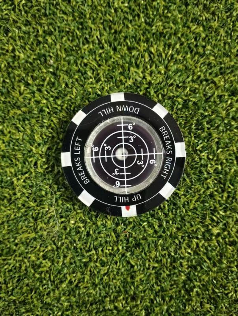 Putt Green Reader Poratble Golf Putting Tool for Golfer Golf Ball Marker High Precision Level Green Reading Aid Golf Accessories