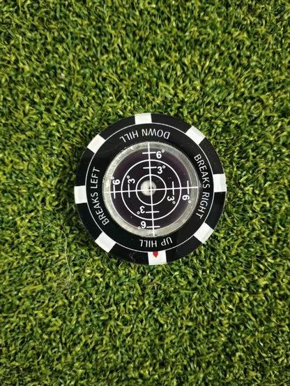 Putt Green Reader Poratble Golf Putting Tool for Golfer Golf Ball Marker High Precision Level Green Reading Aid Golf Accessories