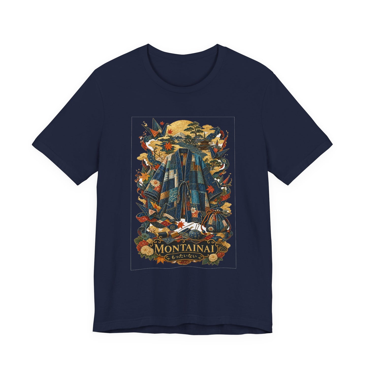 MONTAINAI – Waste Nothing, Value Everything | Premium Japanese T-Shirt