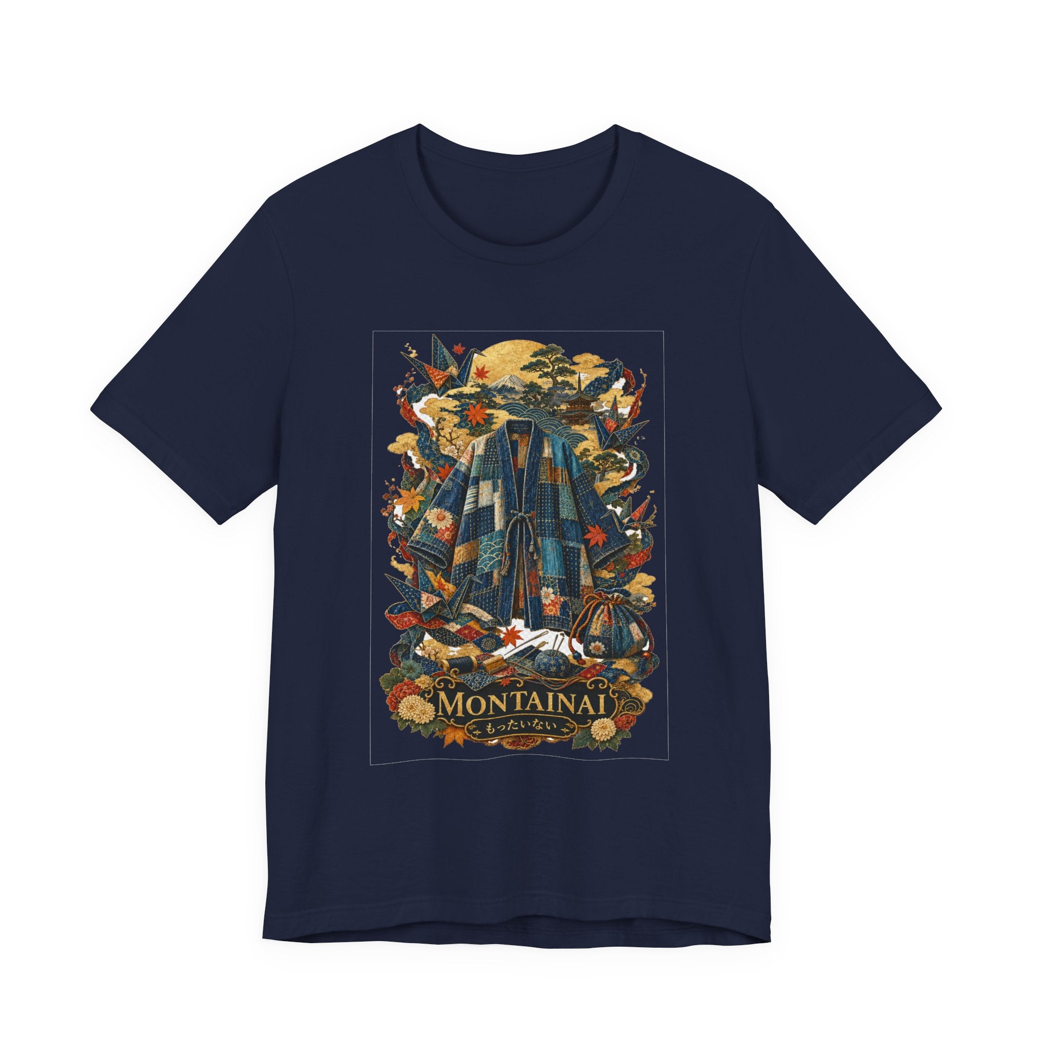 MONTAINAI – Waste Nothing, Value Everything | Premium Japanese T-Shirt