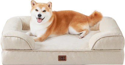The Pooch Palace: Where Your Medium-Sized Furball Can Snooze Like Royalty on a Waterproof Cloud with a Side of Non-Slip Shenanigans!