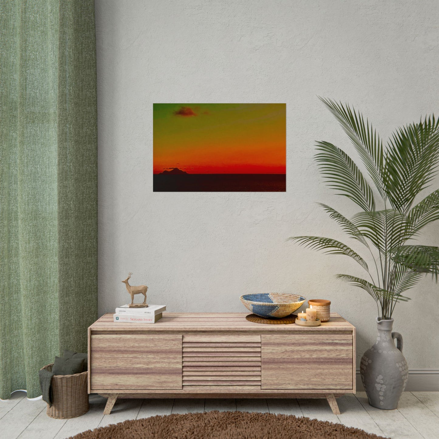 Vibrant Sunset Poster
