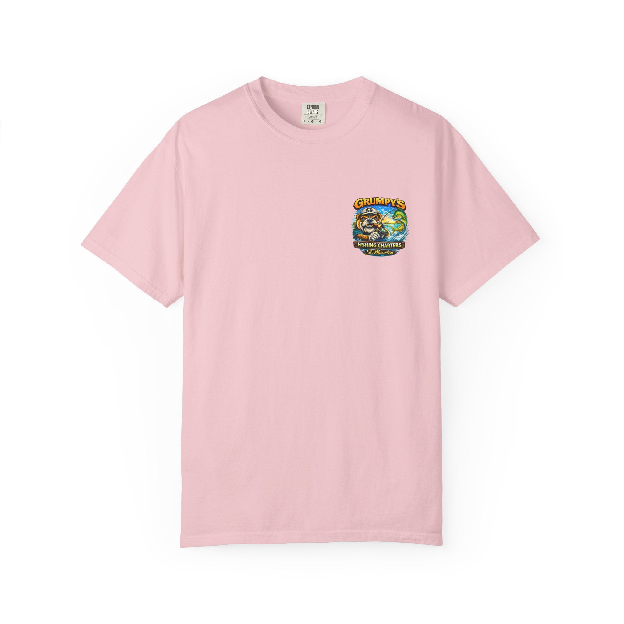 Grumpy's Fishing Charters Tee – "Hooked & Hammered"