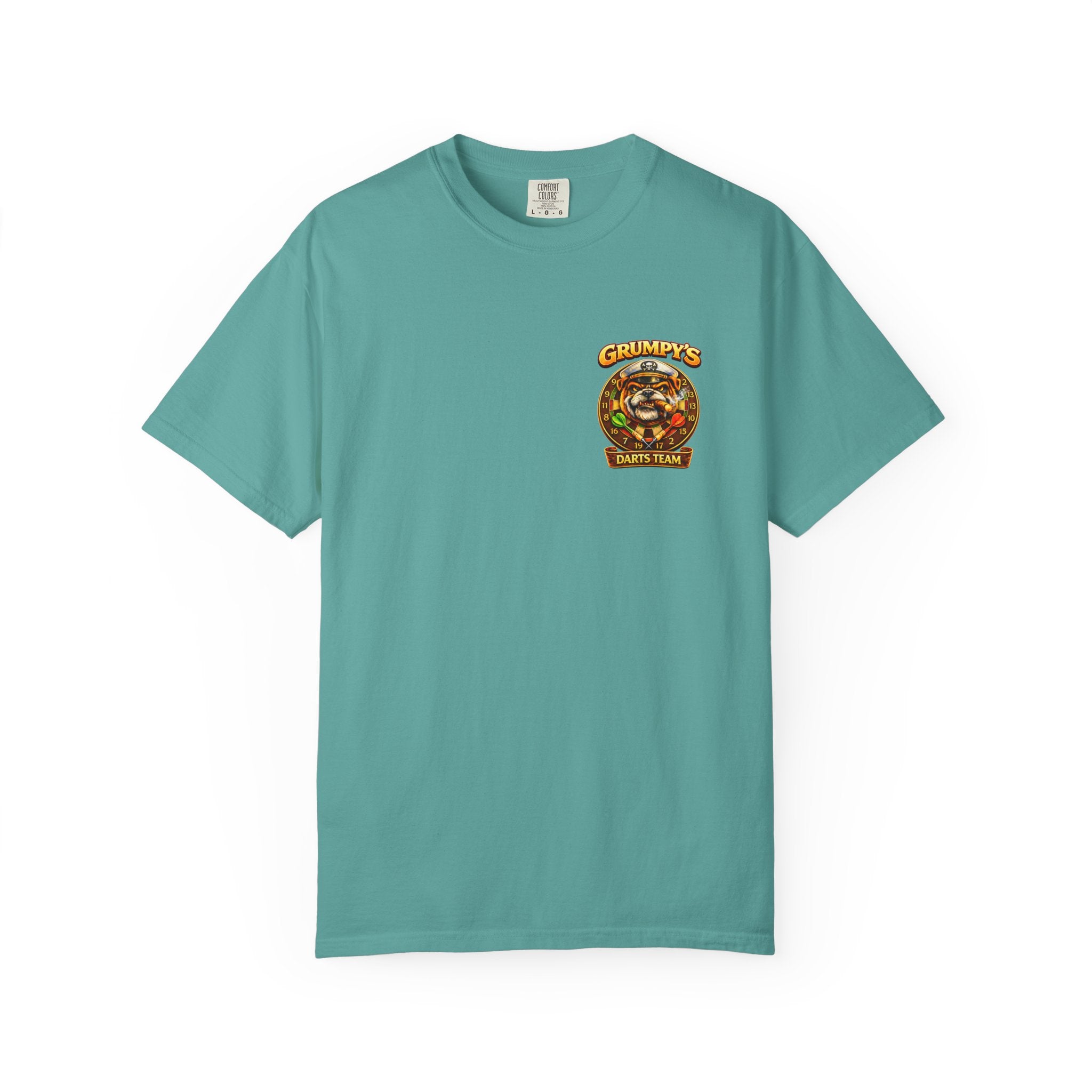 Grumpy's Darts Team T-Shirt – Tropical Bulldog Tee