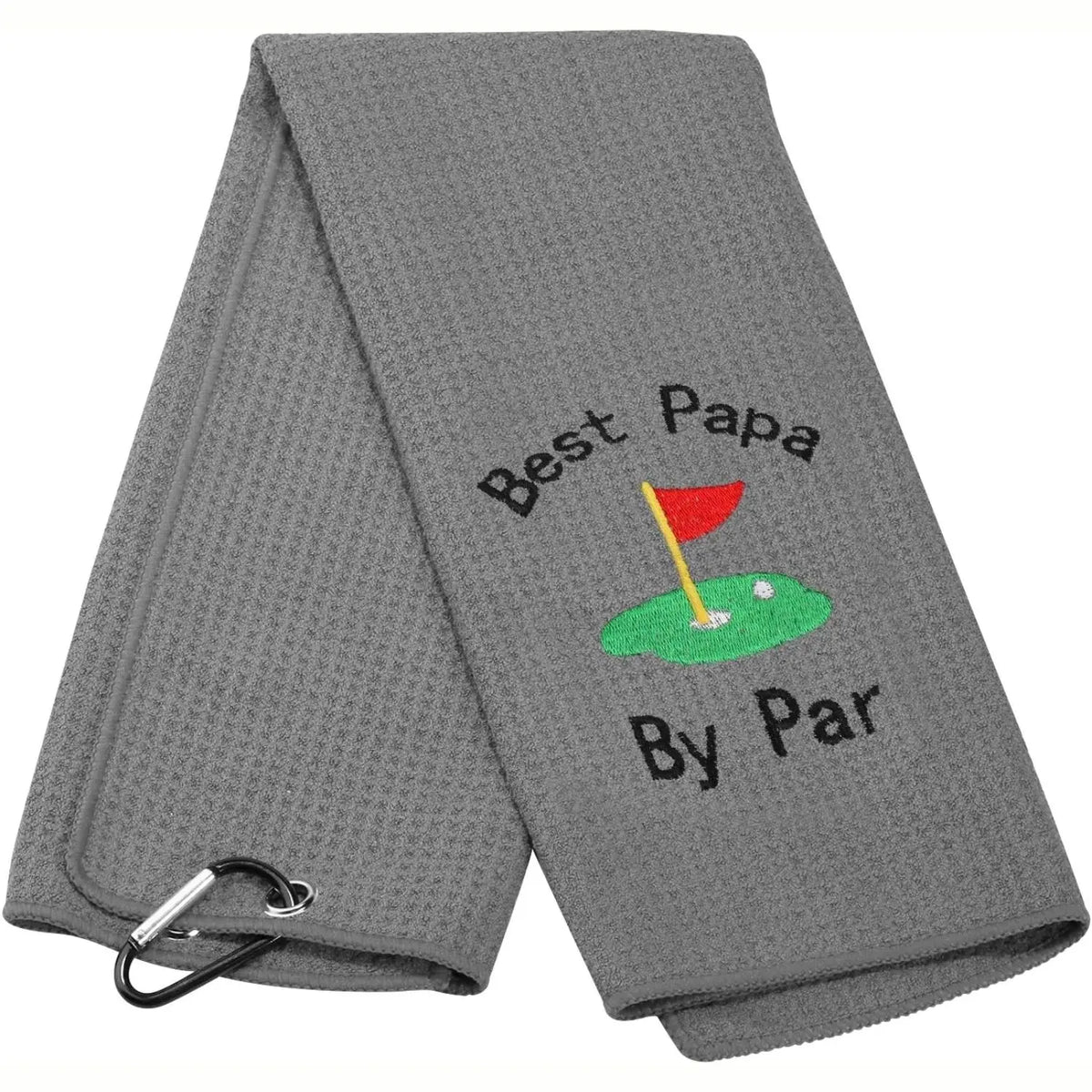 Stylish Cartoon & Letter Print Golf Towel - Soft, Portable Golf Accessory for Men & Women - Perfect Golf Gift!