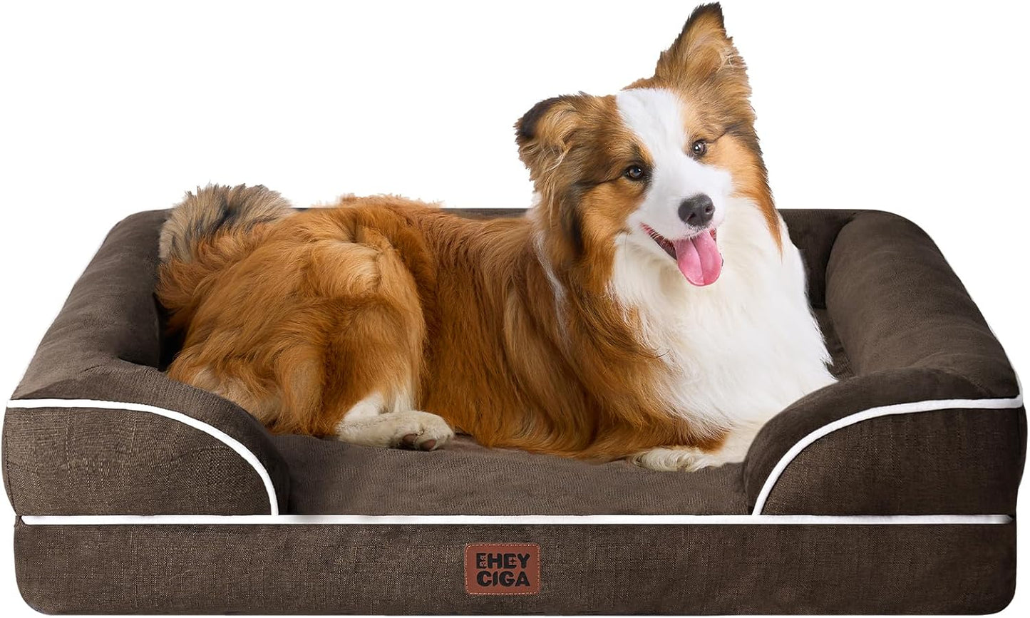 The Pooch Palace: Where Your Medium-Sized Furball Can Snooze Like Royalty on a Waterproof Cloud with a Side of Non-Slip Shenanigans!