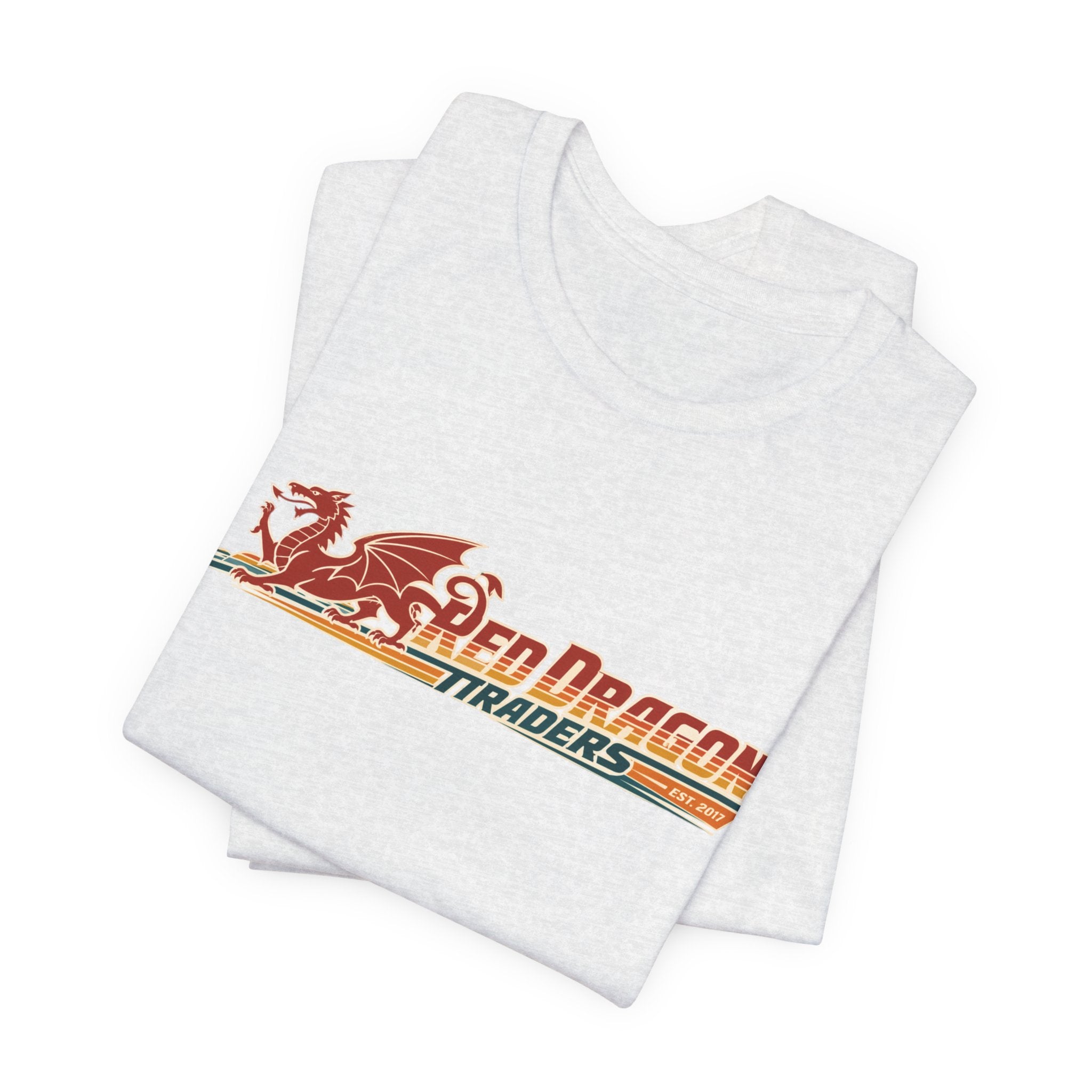 Red Dragon Traders Logo Tee — Vintage Dragon Graphic T-Shirt