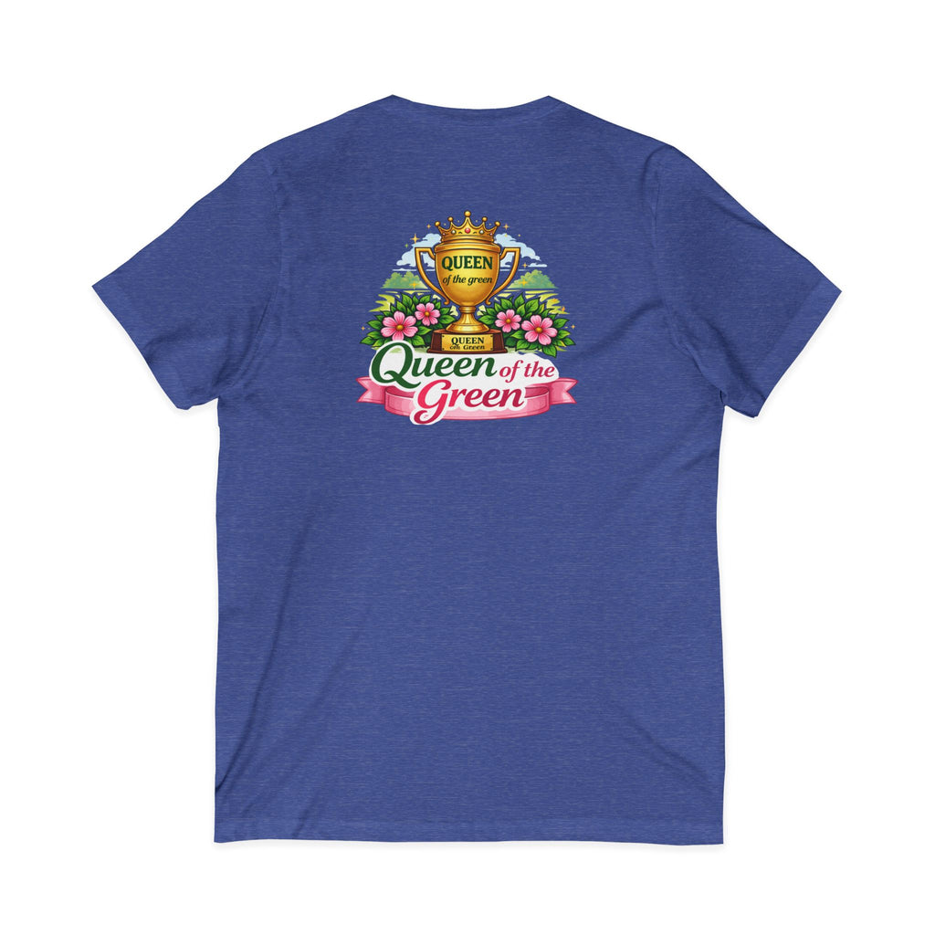 Queen of the Green V-Neck Tee