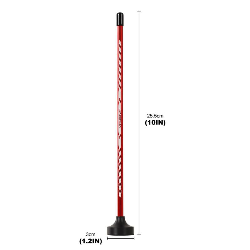 Craftsman Golf Alignment Rod, Alignment Stick, Swing Path Trainer, Magnetic Base, Portable Training Tool for Beginners