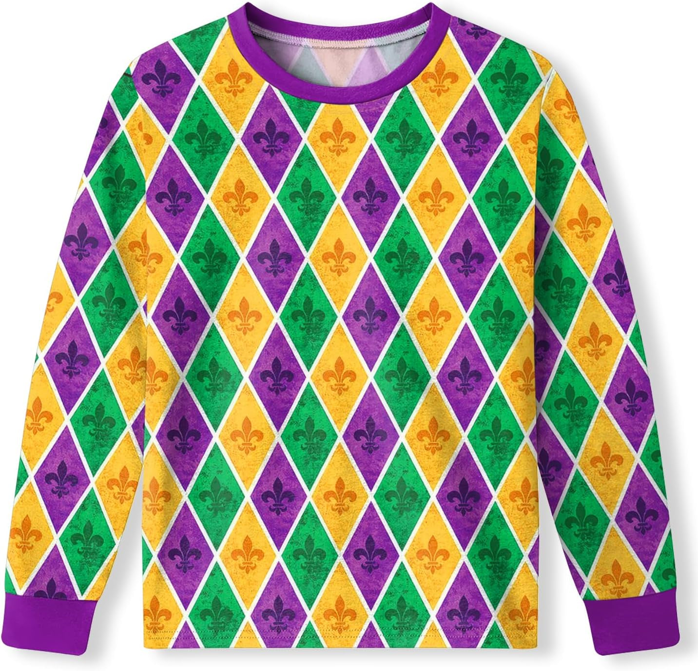 Unisex Kid's Holiday Party Shirt 4-14 Years