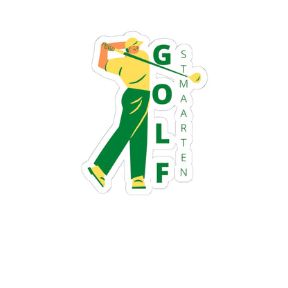St. Maarten Golf Sticker