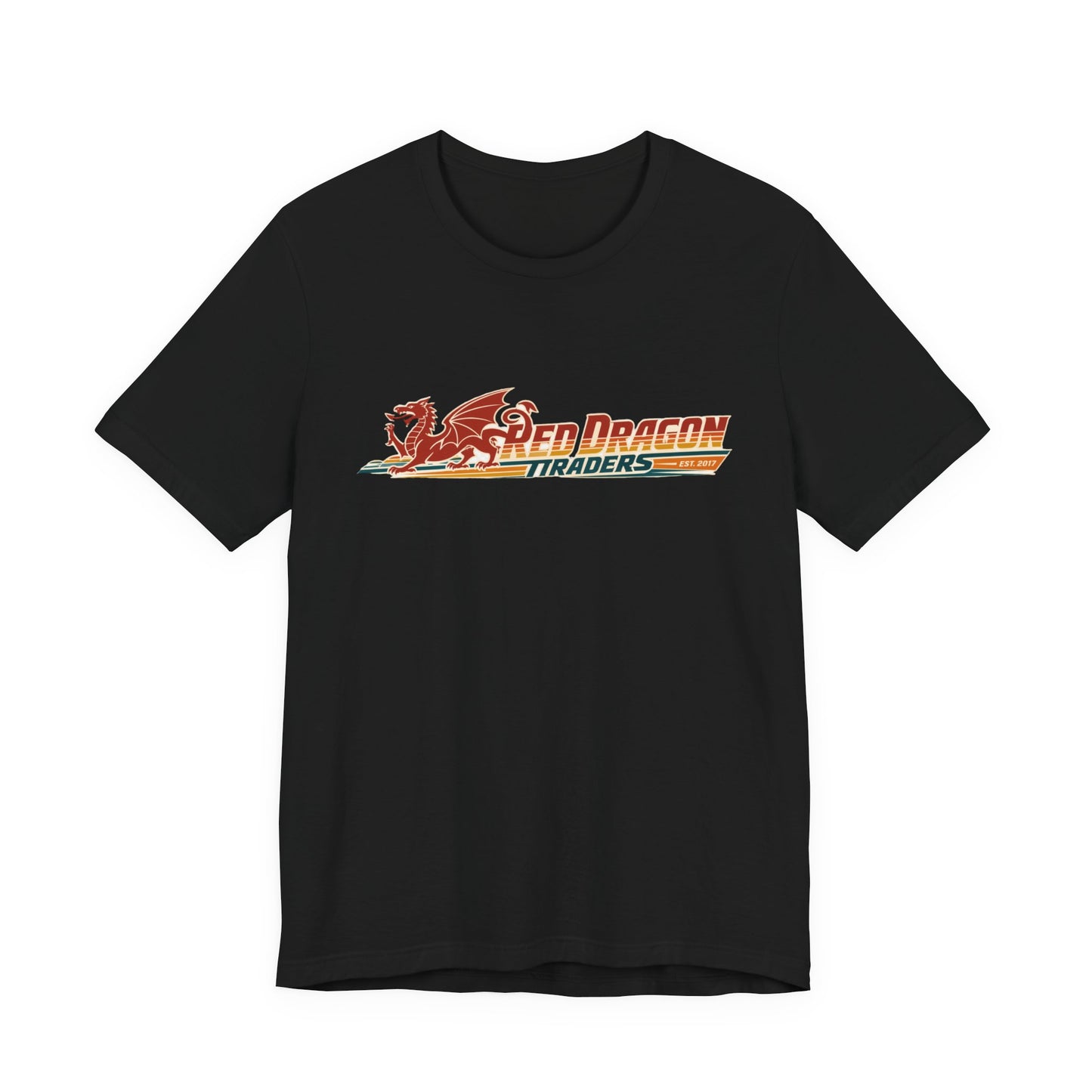 Red Dragon Traders Logo Tee — Vintage Dragon Graphic T-Shirt