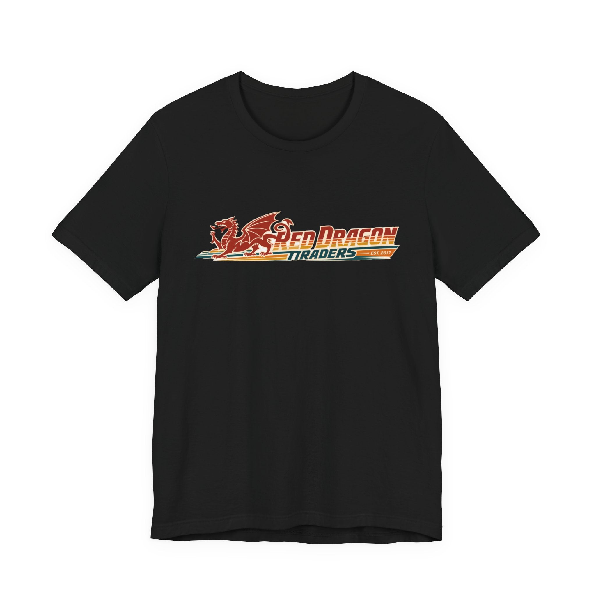 Red Dragon Traders Logo Tee — Vintage Dragon Graphic T-Shirt