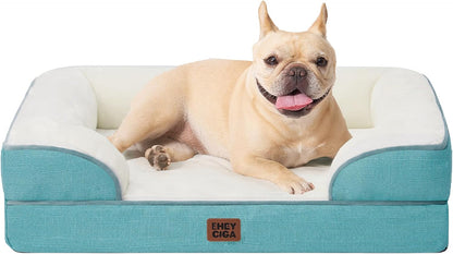 The Pooch Palace: Where Your Medium-Sized Furball Can Snooze Like Royalty on a Waterproof Cloud with a Side of Non-Slip Shenanigans!