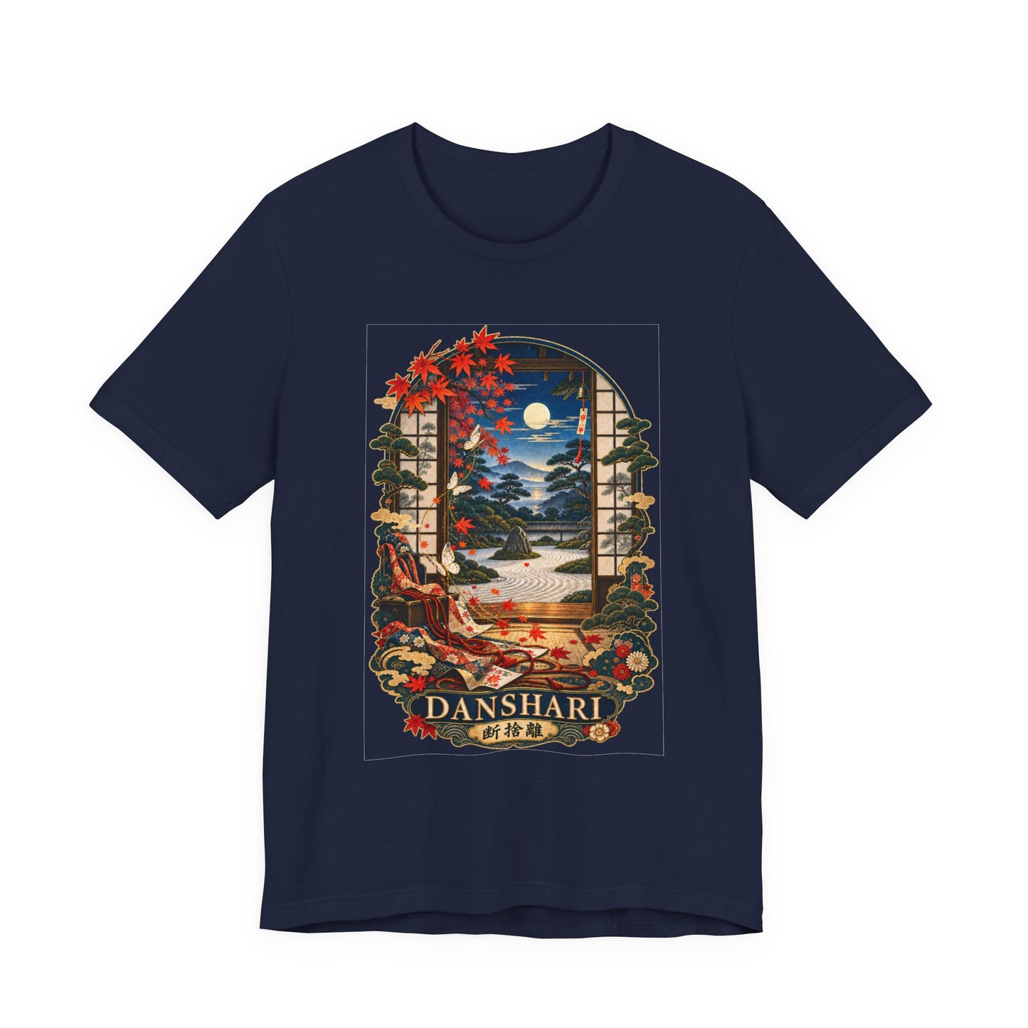DANSHARI – Let Go and Live Freely | Premium Japanese T-Shirt