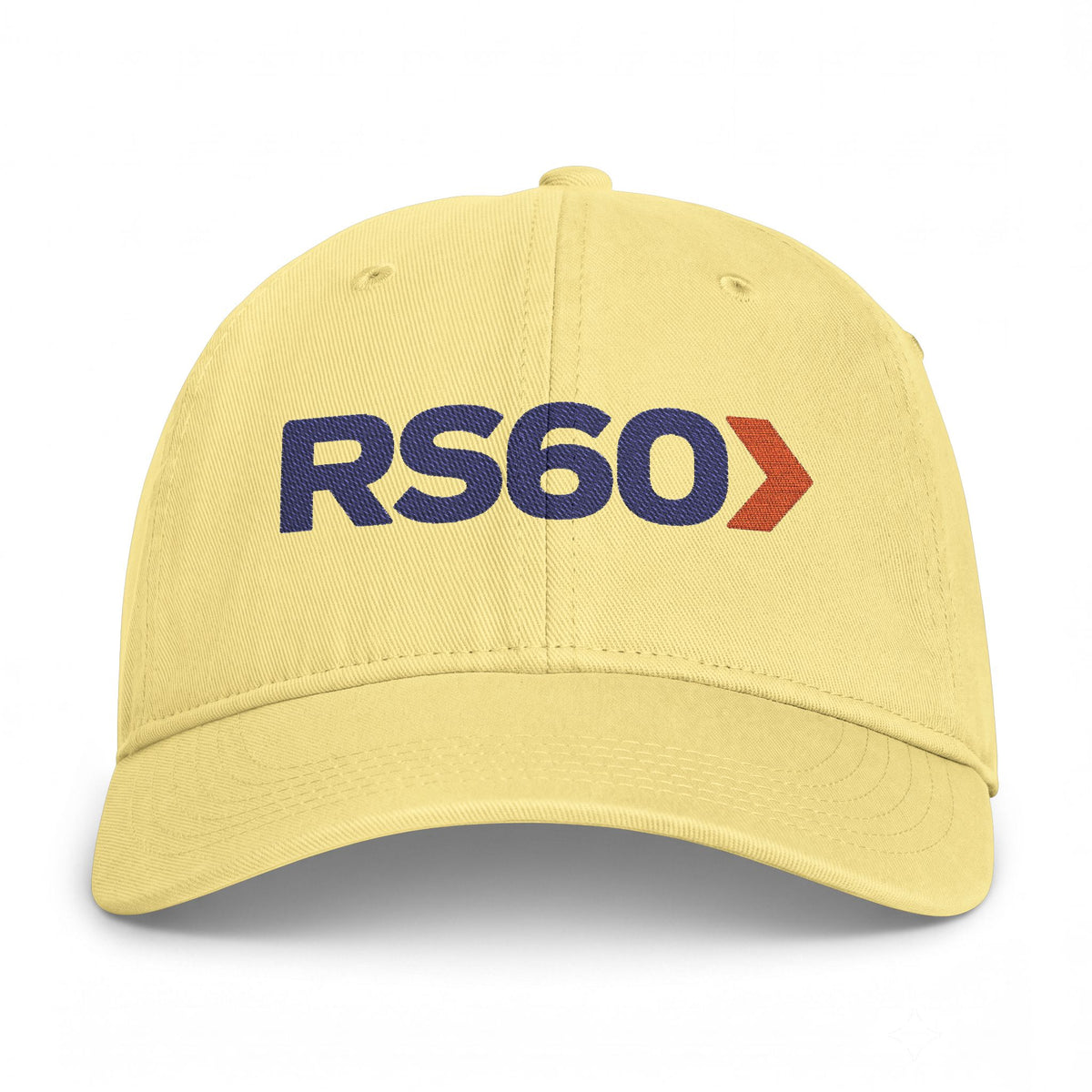 Washed Baseball Cap — Embroidered "RS60" Coastal Logo