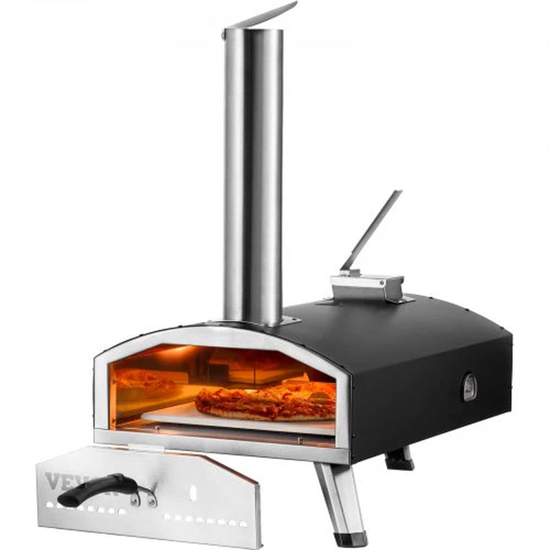 VEVOR Portable Outdoor Wood Pellet Pizza Oven