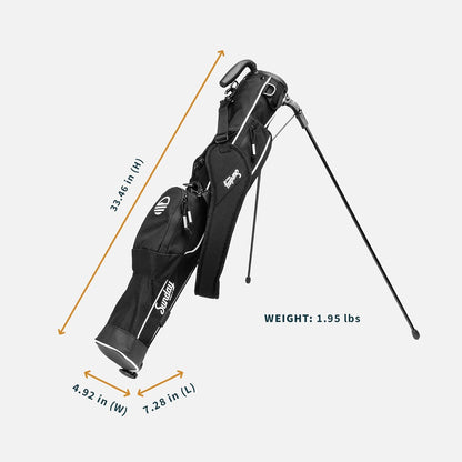 The Original Lightweight Golf Bag with Stand – Easy to carry and super durable.