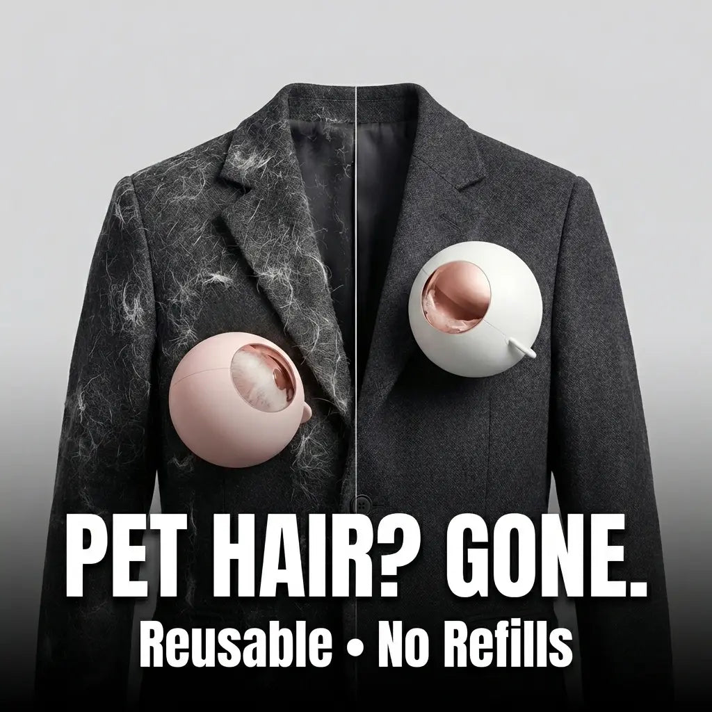 Ultimate Reusable Lint Roller - Washable Gel Pet Hair & Dust Remover