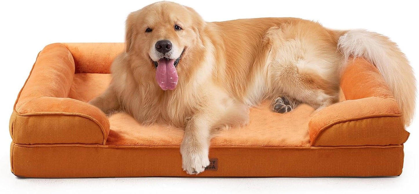 The Pooch Palace: Where Your Medium-Sized Furball Can Snooze Like Royalty on a Waterproof Cloud with a Side of Non-Slip Shenanigans!