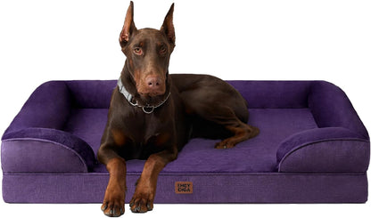 The Pooch Palace: Where Your Medium-Sized Furball Can Snooze Like Royalty on a Waterproof Cloud with a Side of Non-Slip Shenanigans!