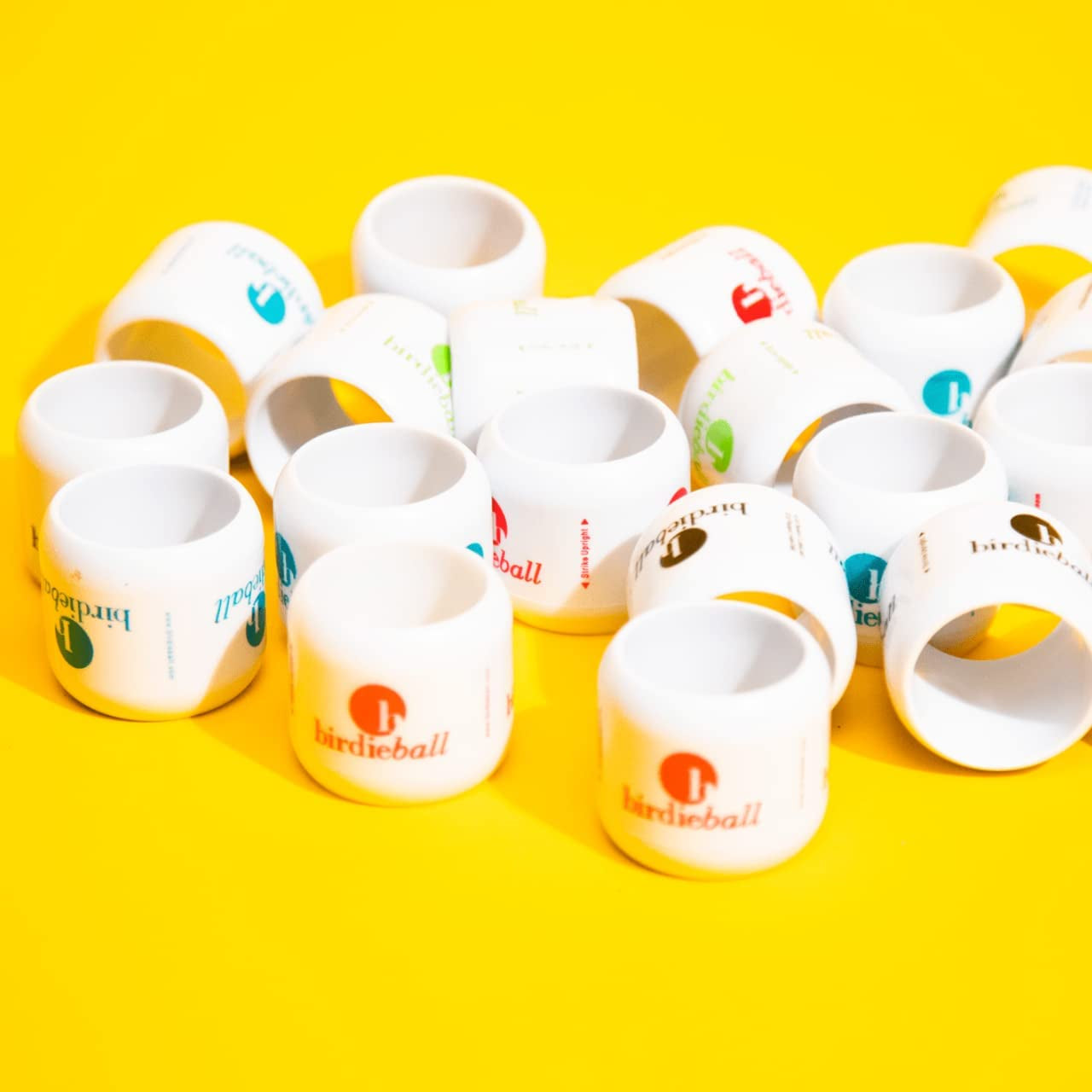 Practice Golf Balls – 12 Pack Limited Flight Golf Practice Balls for Full Swing Backyard Training, Training Aid for Home Practice, Realistic Feel & Spin