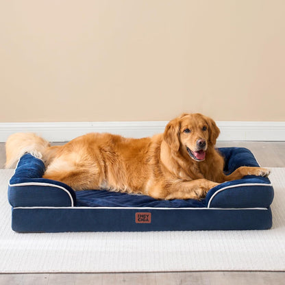 The Pooch Palace: Where Your Medium-Sized Furball Can Snooze Like Royalty on a Waterproof Cloud with a Side of Non-Slip Shenanigans!