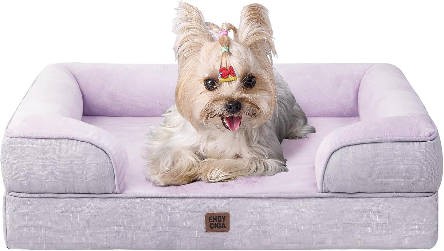 The Pooch Palace: Where Your Medium-Sized Furball Can Snooze Like Royalty on a Waterproof Cloud with a Side of Non-Slip Shenanigans!