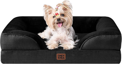 The Pooch Palace: Where Your Medium-Sized Furball Can Snooze Like Royalty on a Waterproof Cloud with a Side of Non-Slip Shenanigans!