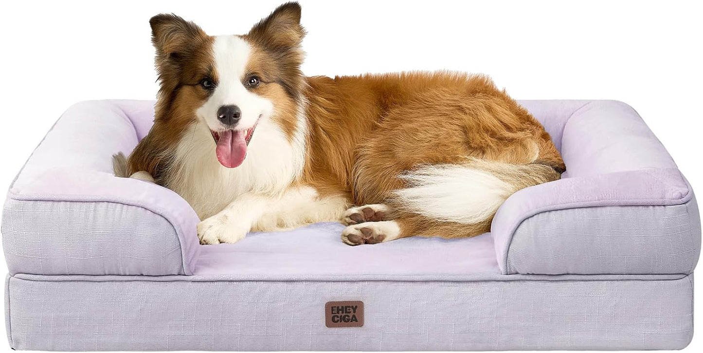 The Pooch Palace: Where Your Medium-Sized Furball Can Snooze Like Royalty on a Waterproof Cloud with a Side of Non-Slip Shenanigans!