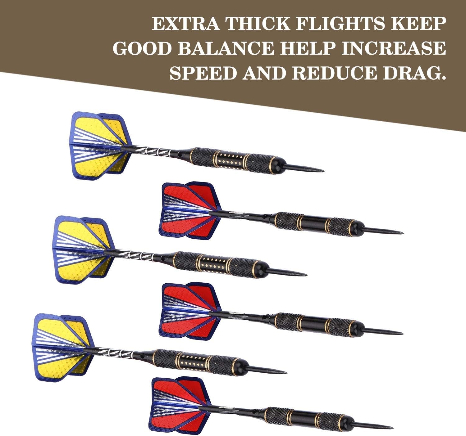 Durable Dart Flights (30 Sets)