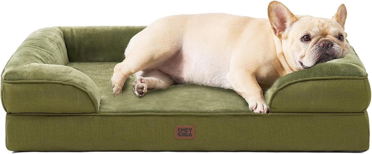 The Pooch Palace: Where Your Medium-Sized Furball Can Snooze Like Royalty on a Waterproof Cloud with a Side of Non-Slip Shenanigans!