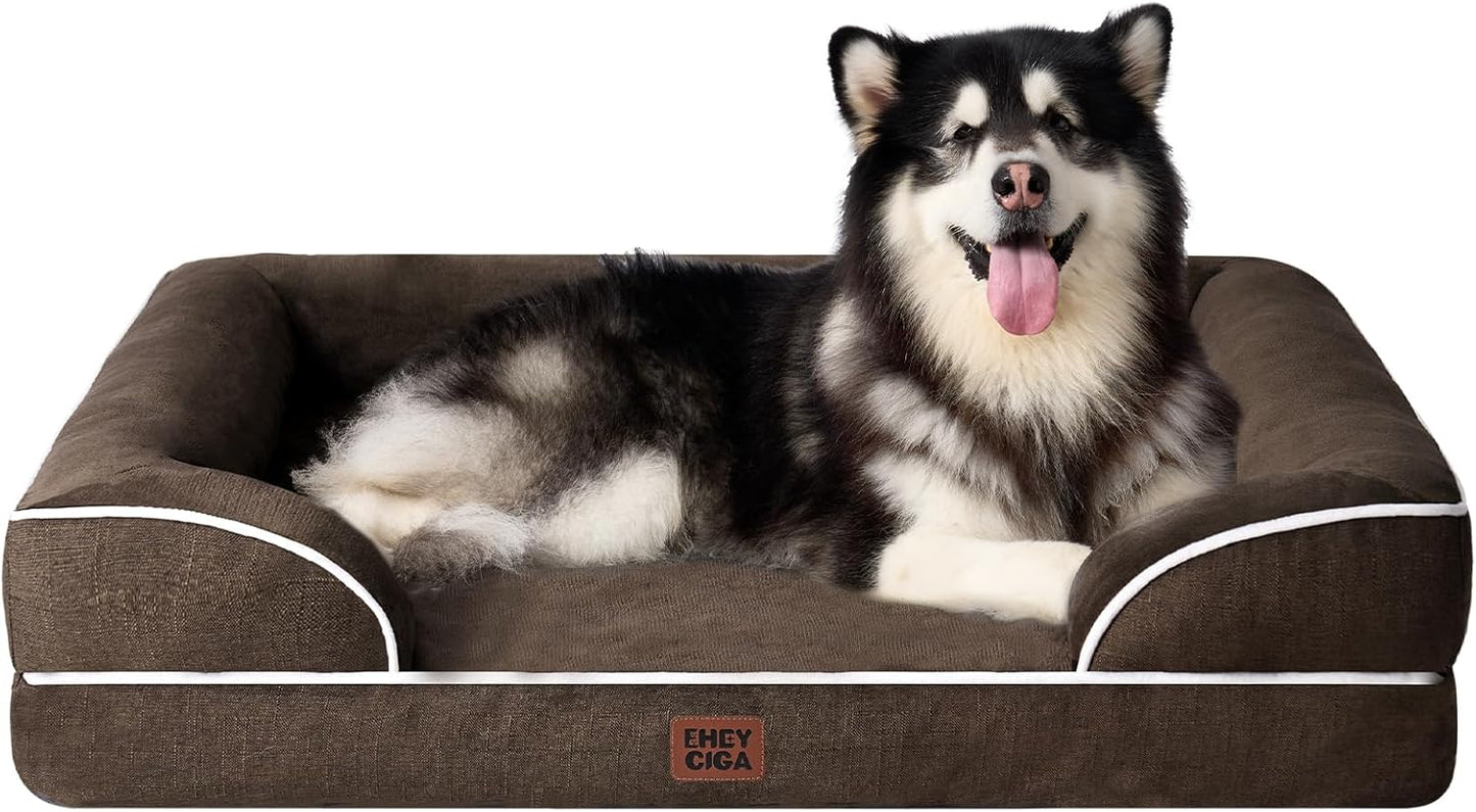 The Pooch Palace: Where Your Medium-Sized Furball Can Snooze Like Royalty on a Waterproof Cloud with a Side of Non-Slip Shenanigans!