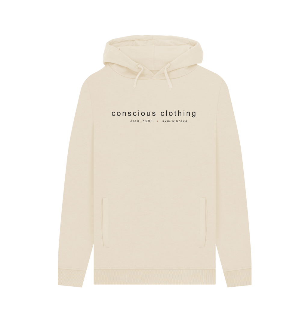 Oat Printed Hoody Front