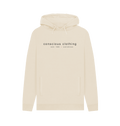Oat Printed Hoody Front