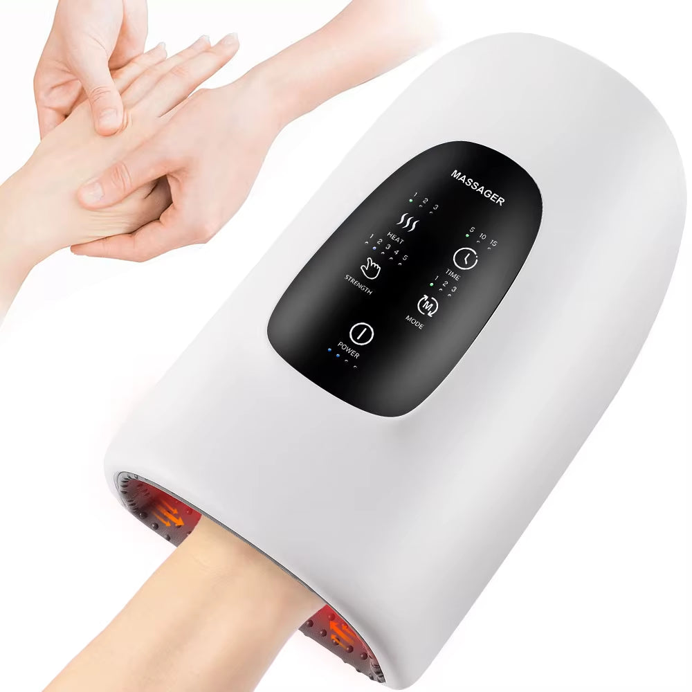 Electric hand massager with 5 Levels of air compression.