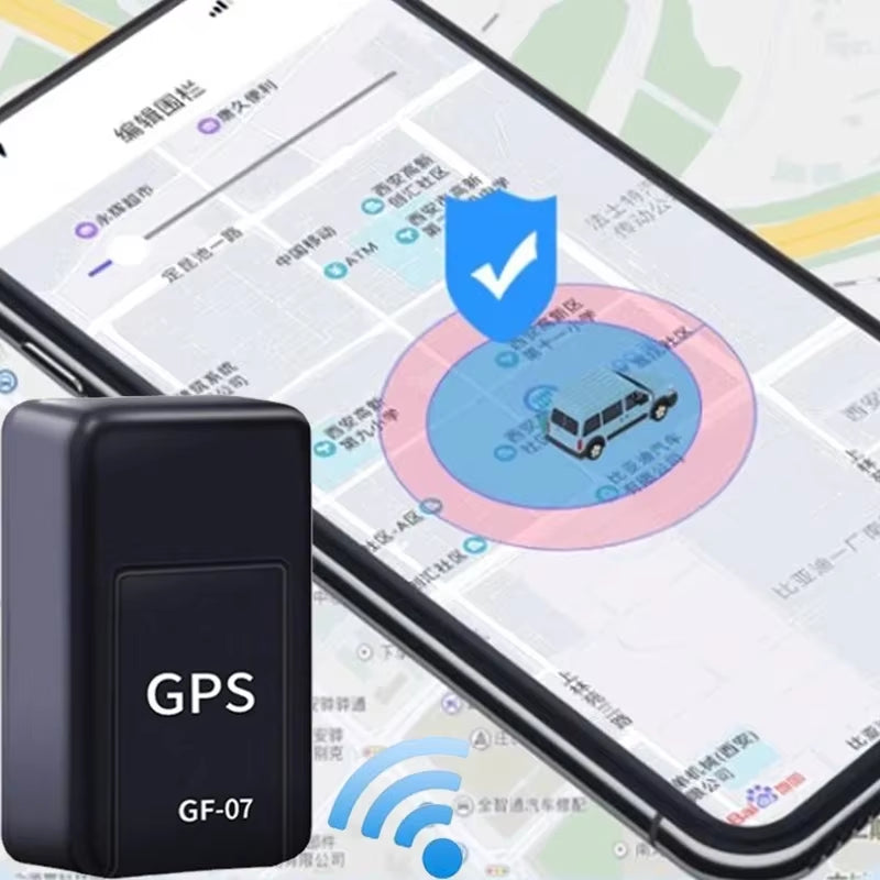 Mini GPS Tracker GF07 - Strong Magnetic Car Locator with Anti-Lost Alarm & App Control