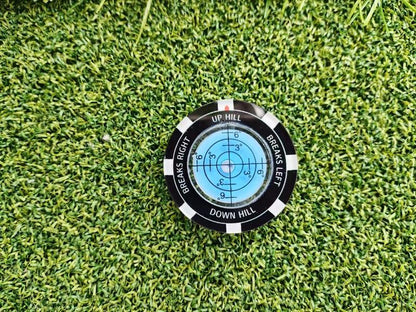 Putt Green Reader Poratble Golf Putting Tool for Golfer Golf Ball Marker High Precision Level Green Reading Aid Golf Accessories