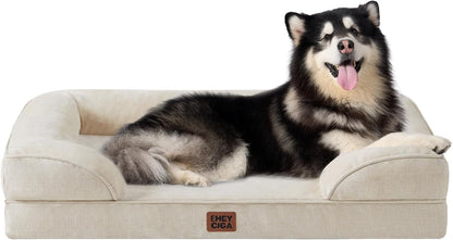 The Pooch Palace: Where Your Medium-Sized Furball Can Snooze Like Royalty on a Waterproof Cloud with a Side of Non-Slip Shenanigans!