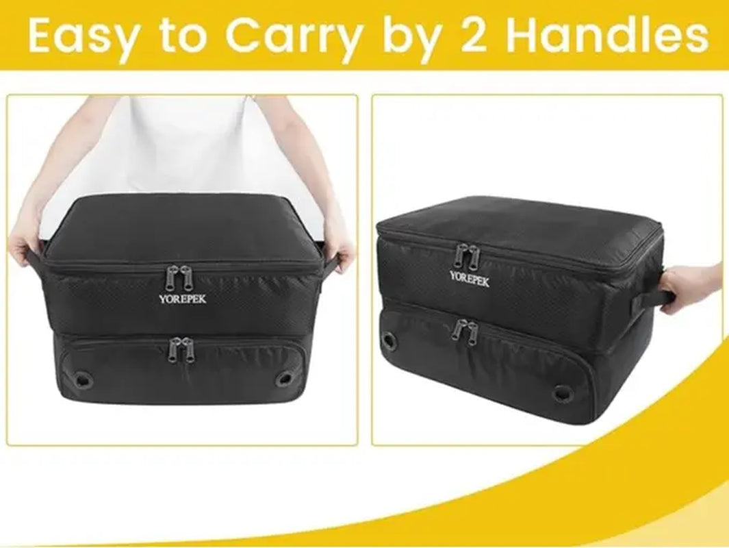 Ultimate Golf Trunk Organizer - Waterproof Storage with Ventilated Shoe Compartment for Golf Gear