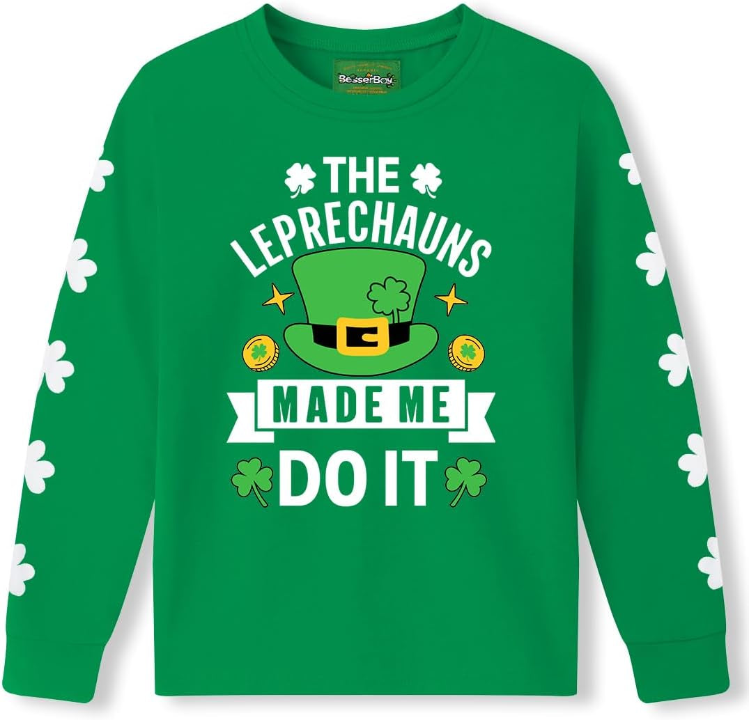 Unisex Kid's Holiday Party Shirt 4-14 Years