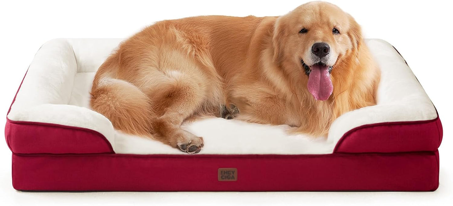 The Pooch Palace: Where Your Medium-Sized Furball Can Snooze Like Royalty on a Waterproof Cloud with a Side of Non-Slip Shenanigans!